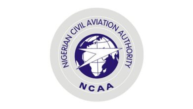 Nigeria Civil Aviation Authority building with aircraft in the background representing aviation regulation and airline industry operations in Nigeria.