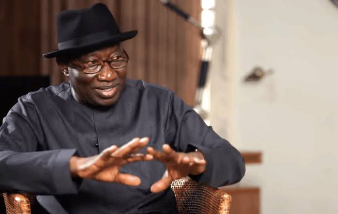 Former President Goodluck Ebele Jonathan .