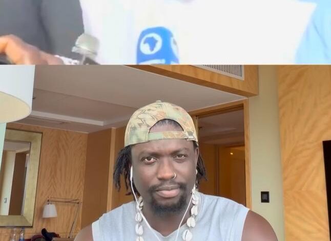 VeryDarkMan speaking in a viral video while criticizing President Bola Ahmed Tinubu over insecurity in Nigeria