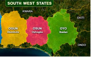 Dense forest corridor in South-West Nigeria identified as a route used by kidnappers and criminal groups