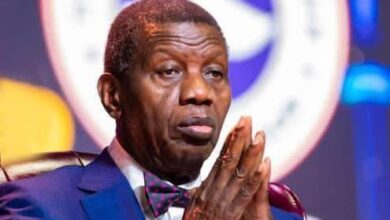 Pastor Enoch Adeboye speaking on Nigeria’s security challenges and terrorism.