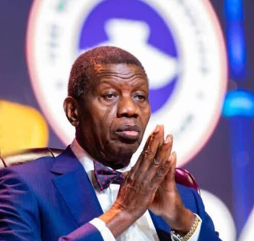 Pastor Enoch Adeboye speaking on Nigeria’s security challenges and terrorism.